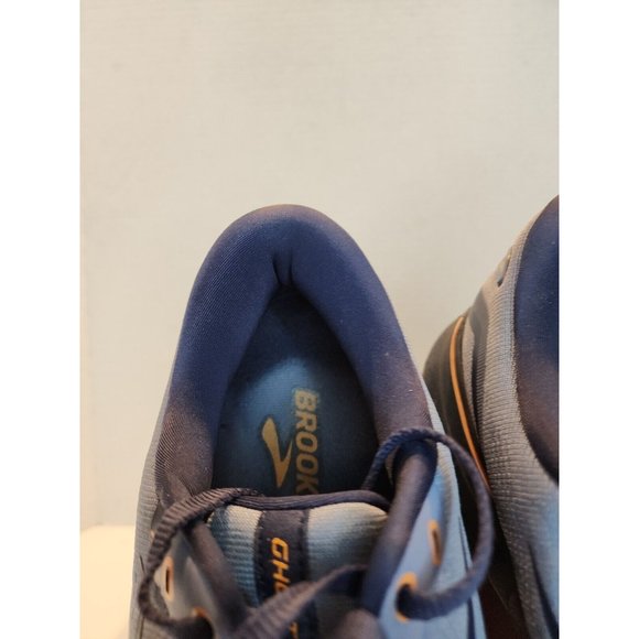 Brooks Ghost 15 Men’s Blue 12 D Running Shoes Flintstone/Peacoat/Oak 1103931D025